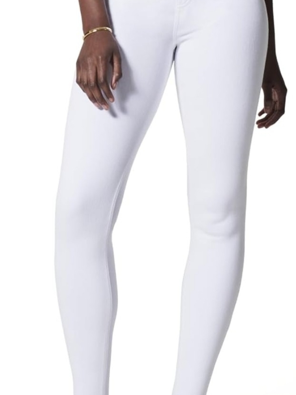 SPANX White Skinny Ponte Pants